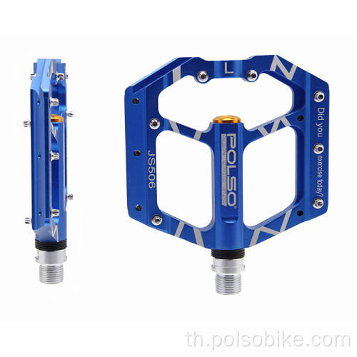 คันเหยียบจักรยานแบน 3 bearing ultralight pedal พร้อม cleats